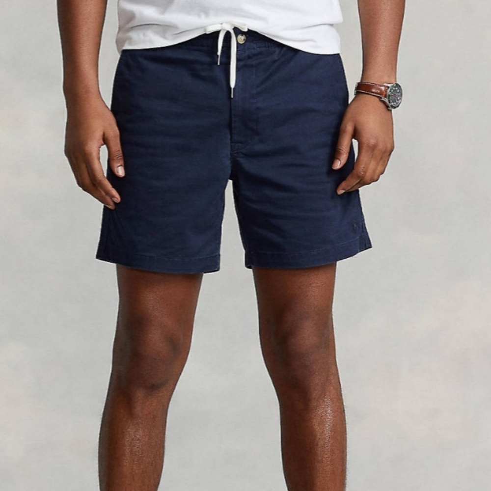 Men's Polo Ralph Lauren 6" Polo Prepster Stretch Twill Shorts-Nautical Ink sz XL
